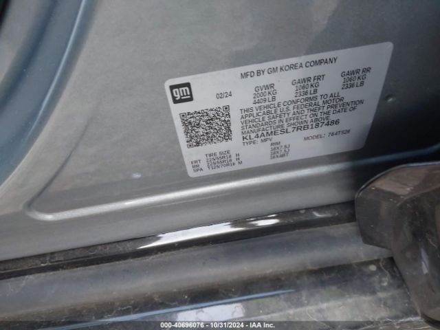 Photo 8 VIN: KL4AMESL7RB187486 - BUICK ENCORE GX 