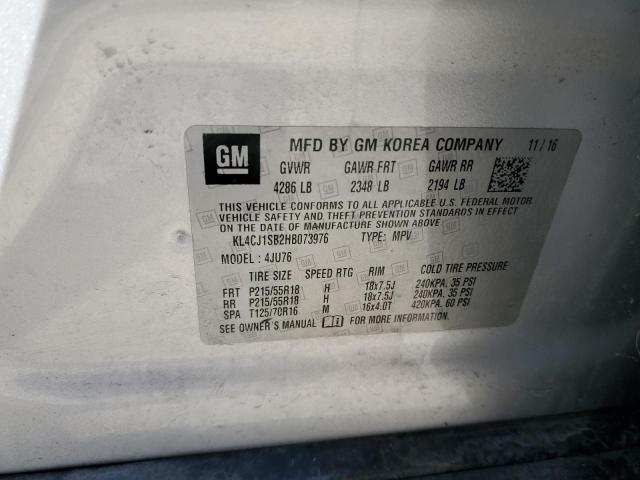 Photo 12 VIN: KL4CJ1SB2HB073976 - BUICK ENCORE 