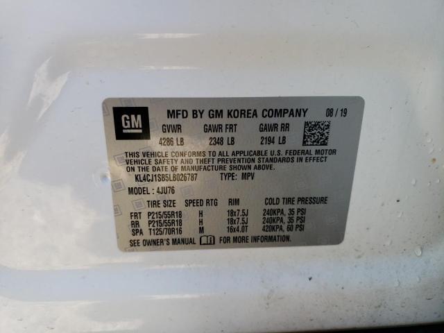 Photo 9 VIN: KL4CJ1SB5LB026787 - BUICK ENCORE SPO 