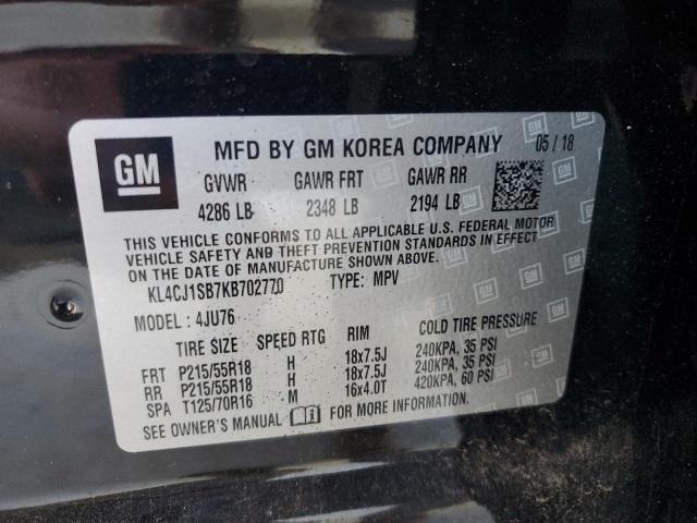 Photo 12 VIN: KL4CJ1SB7KB702770 - BUICK ENCORE SPO 