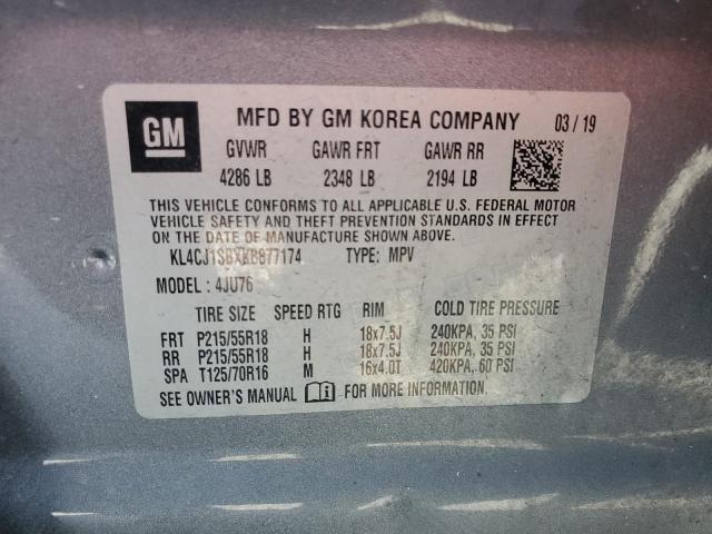 Photo 12 VIN: KL4CJ1SBXKB877174 - BUICK ENCORE SPO 