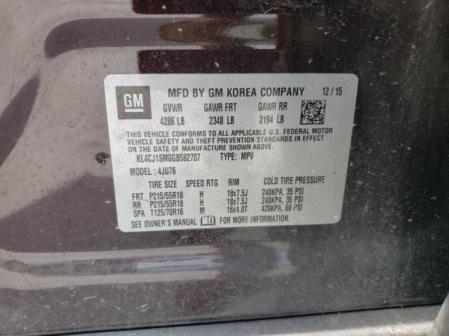 Photo 11 VIN: KL4CJ1SM0GB582707 - BUICK ENCORE SPO 