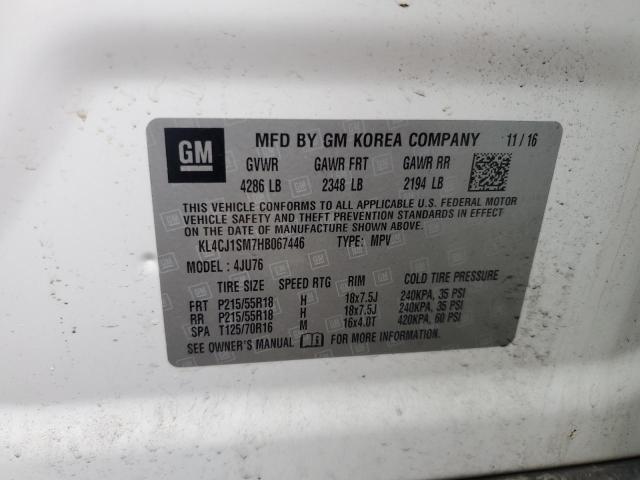 Photo 12 VIN: KL4CJ1SM7HB067446 - BUICK ENCORE SPO 