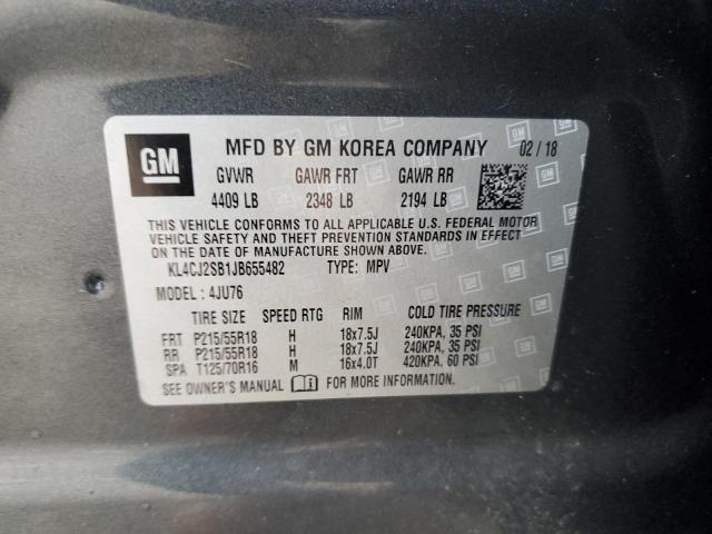 Photo 11 VIN: KL4CJ2SB1JB655482 - BUICK ENCORE 