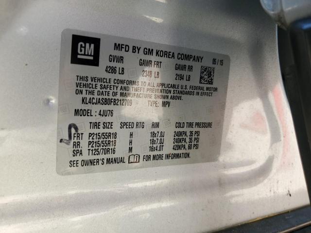 Photo 11 VIN: KL4CJASB0FB212709 - BUICK ENCORE 