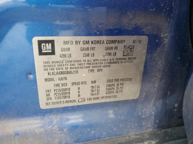 Photo 12 VIN: KL4CJASB0GB682210 - BUICK ENCORE 