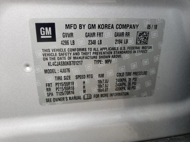 Photo 12 VIN: KL4CJASB0KB701217 - BUICK ENCORE PRE 