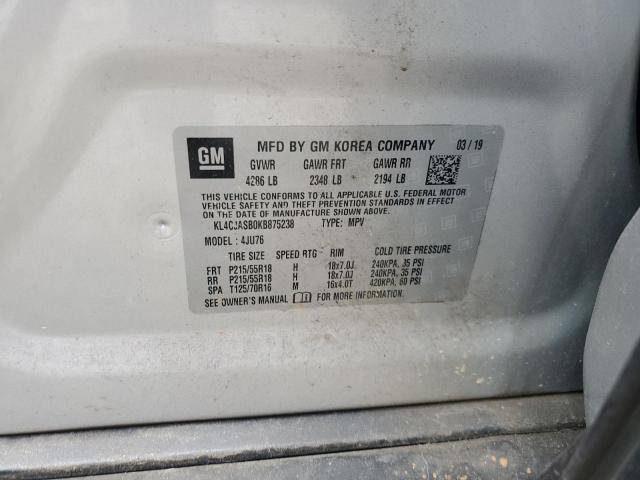 Photo 11 VIN: KL4CJASB0KB875238 - BUICK ENCORE PRE 