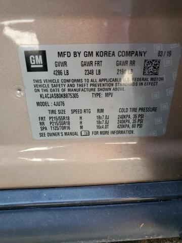 Photo 12 VIN: KL4CJASB0KB875305 - BUICK ENCORE PRE 