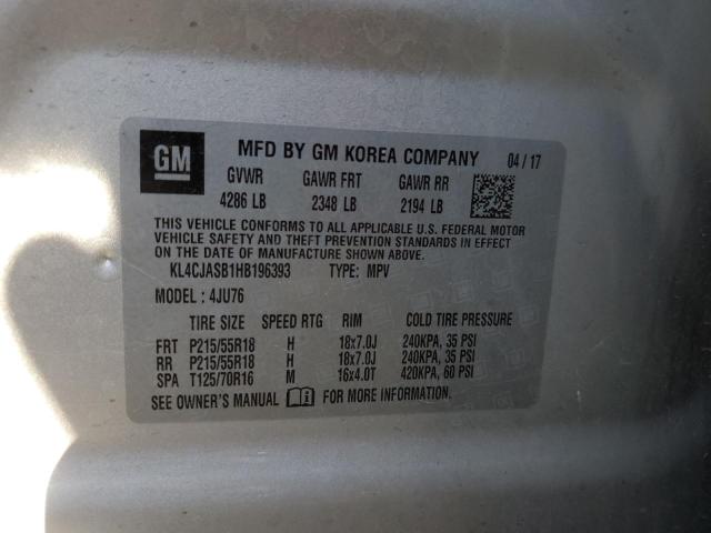 Photo 13 VIN: KL4CJASB1HB196393 - BUICK ENCORE PRE 