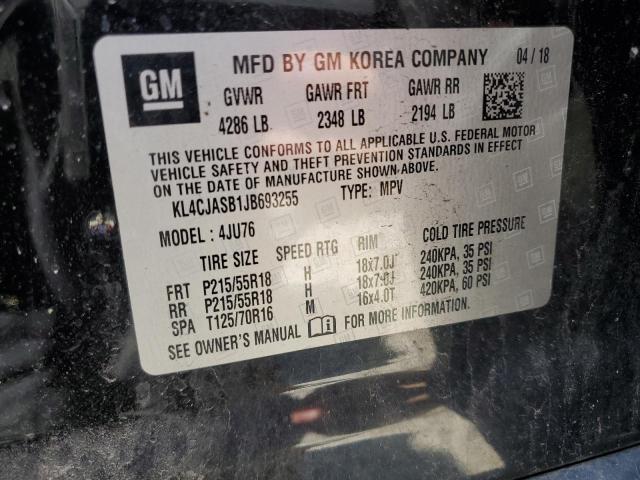 Photo 11 VIN: KL4CJASB1JB693255 - BUICK ENCORE 