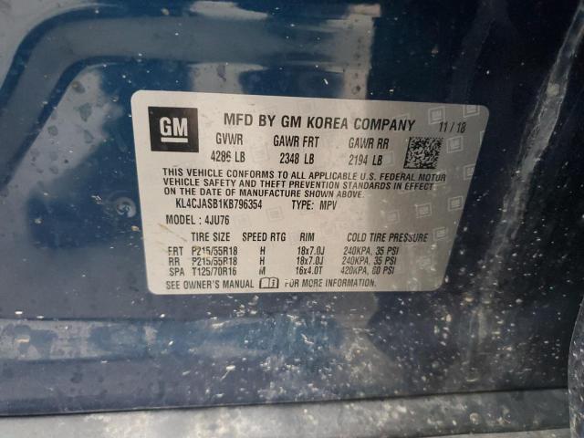 Photo 12 VIN: KL4CJASB1KB796354 - BUICK ENCORE PRE 