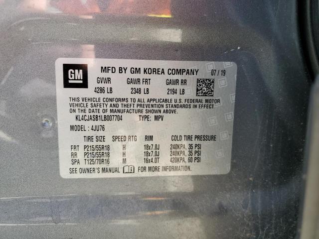 Photo 12 VIN: KL4CJASB1LB007704 - BUICK ENCORE PRE 