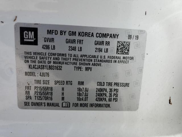 Photo 13 VIN: KL4CJASB1LB031632 - BUICK ENCORE PRE 