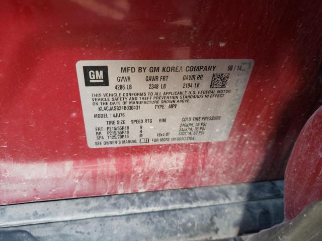 Photo 11 VIN: KL4CJASB2FB030431 - BUICK ENCORE 