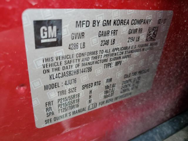 Photo 12 VIN: KL4CJASB2HB144786 - BUICK ENCORE 