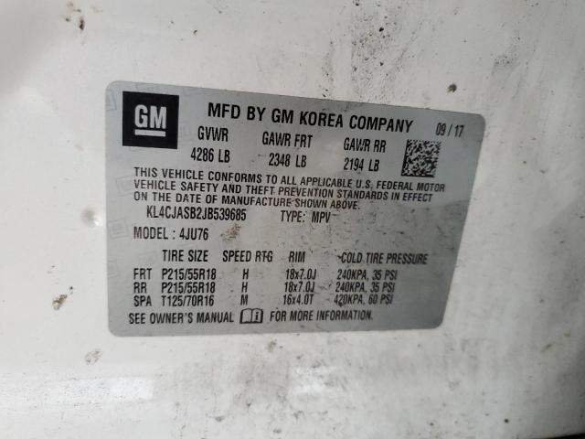 Photo 13 VIN: KL4CJASB2JB539685 - BUICK ENCORE PRE 