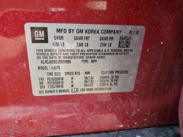 Photo 12 VIN: KL4CJASB2JB620895 - BUICK ENCORE PRE 