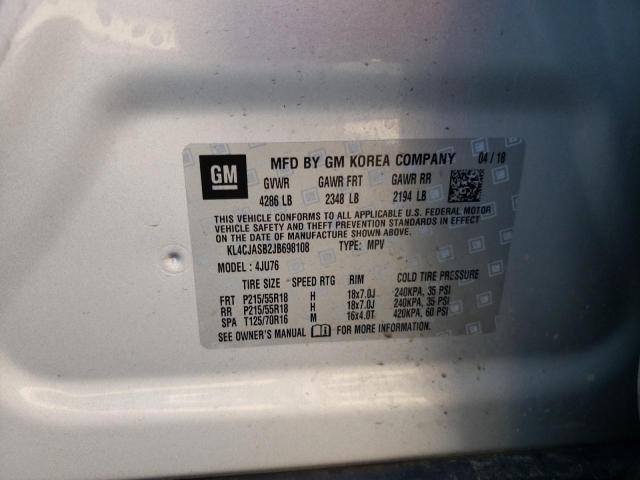 Photo 9 VIN: KL4CJASB2JB698108 - BUICK ENCORE PRE 