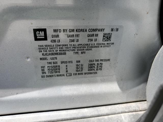 Photo 12 VIN: KL4CJASB2MB306409 - BUICK ENCORE PRE 