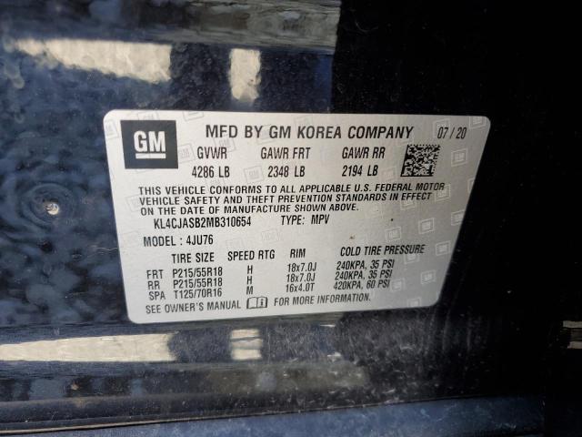 Photo 13 VIN: KL4CJASB2MB310654 - BUICK ENCORE PRE 