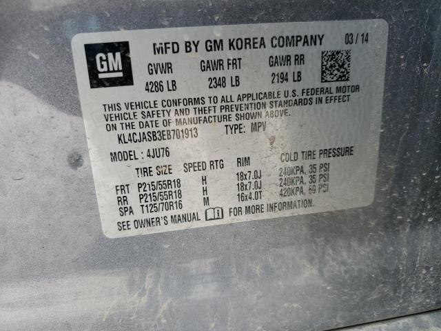 Photo 11 VIN: KL4CJASB3EB701913 - BUICK ENCORE 