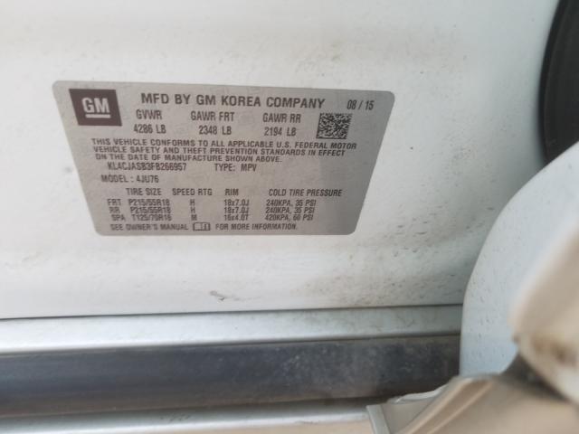 Photo 9 VIN: KL4CJASB3FB266957 - BUICK ENCORE 