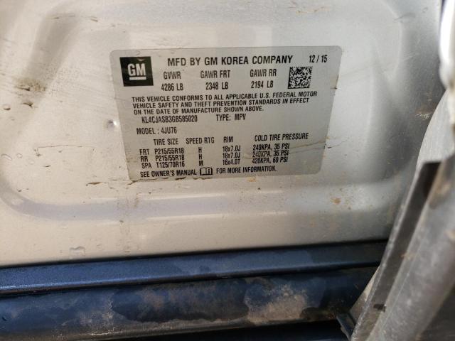 Photo 11 VIN: KL4CJASB3GB585020 - BUICK ENCORE 