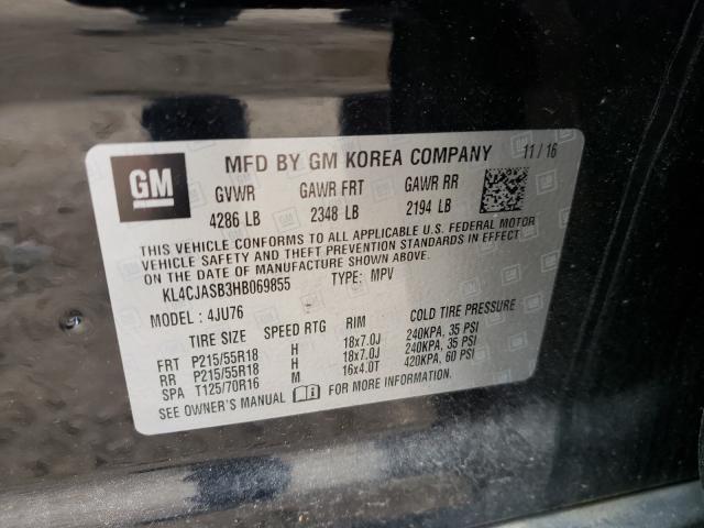 Photo 9 VIN: KL4CJASB3HB069855 - BUICK ENCORE PRE 