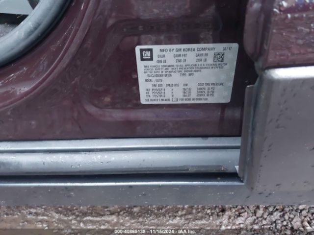 Photo 8 VIN: KL4CJASB3HB188196 - BUICK ENCORE 