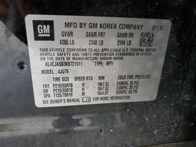 Photo 13 VIN: KL4CJASB3KB721011 - BUICK ENCORE PRE 