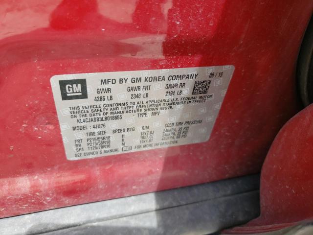 Photo 9 VIN: KL4CJASB3LB018655 - BUICK ENCORE 