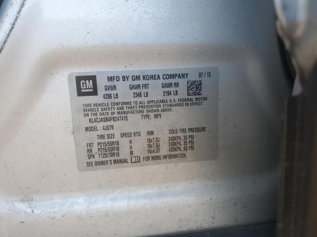 Photo 12 VIN: KL4CJASB4FB247415 - BUICK ENCORE 