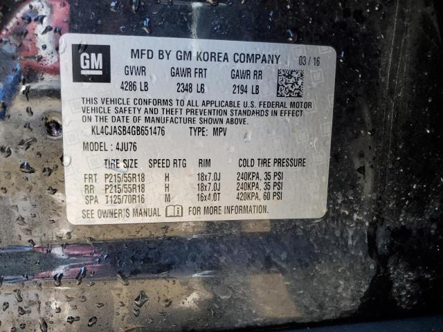 Photo 12 VIN: KL4CJASB4GB651476 - BUICK ENCORE 