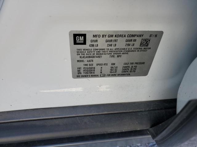 Photo 13 VIN: KL4CJASB4GB744921 - BUICK ENCORE 