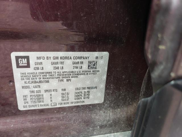 Photo 11 VIN: KL4CJASB4JB541566 - BUICK ENCORE PRE 