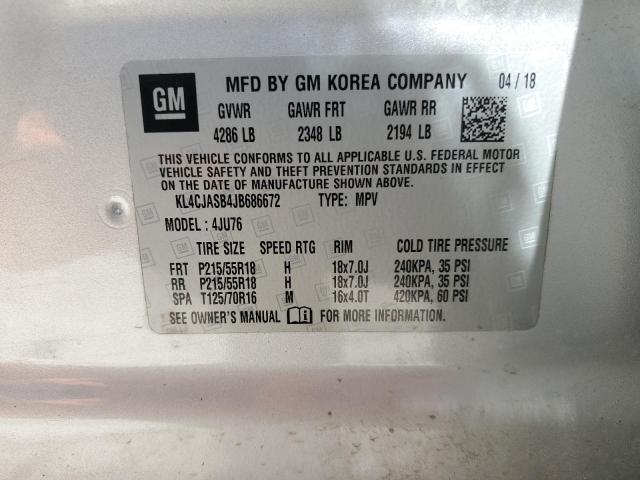 Photo 12 VIN: KL4CJASB4JB686672 - BUICK ENCORE 