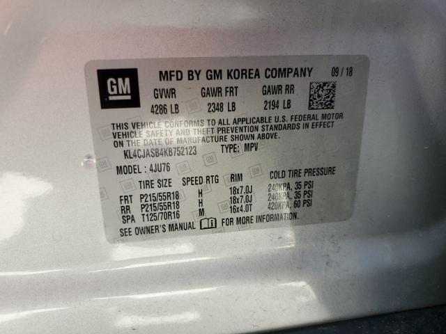 Photo 12 VIN: KL4CJASB4KB752123 - BUICK ENCORE PRE 