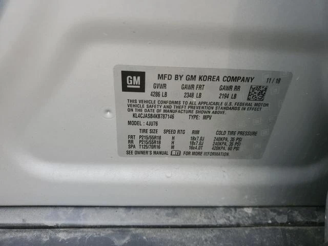 Photo 11 VIN: KL4CJASB4KB787146 - BUICK ENCORE PRE 