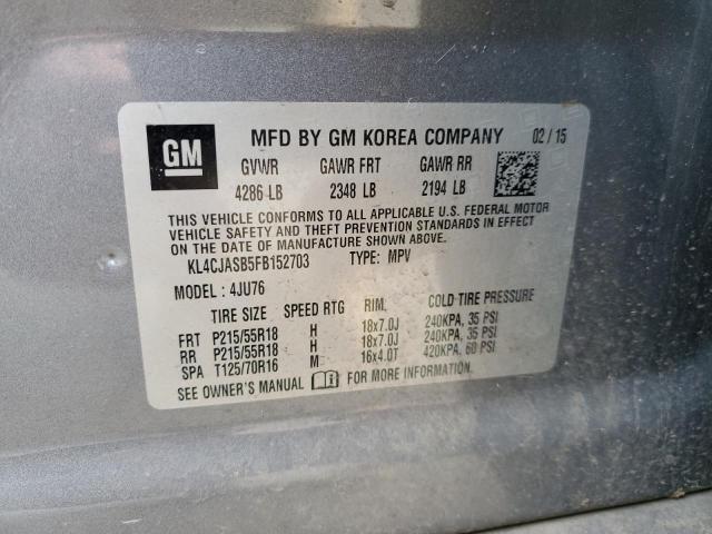 Photo 11 VIN: KL4CJASB5FB152703 - BUICK ENCORE 