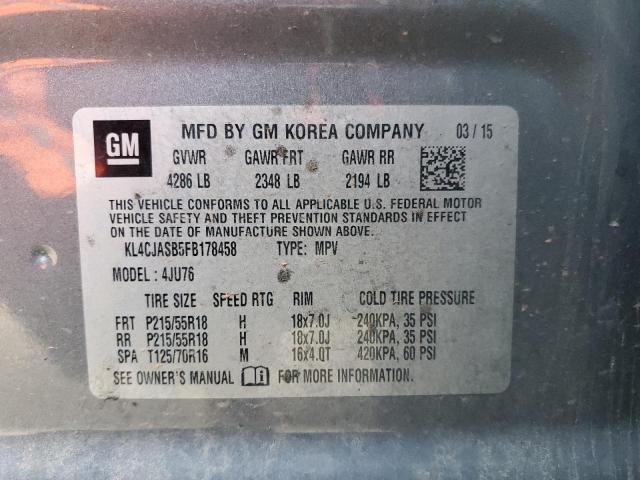 Photo 13 VIN: KL4CJASB5FB178458 - BUICK ENCORE 