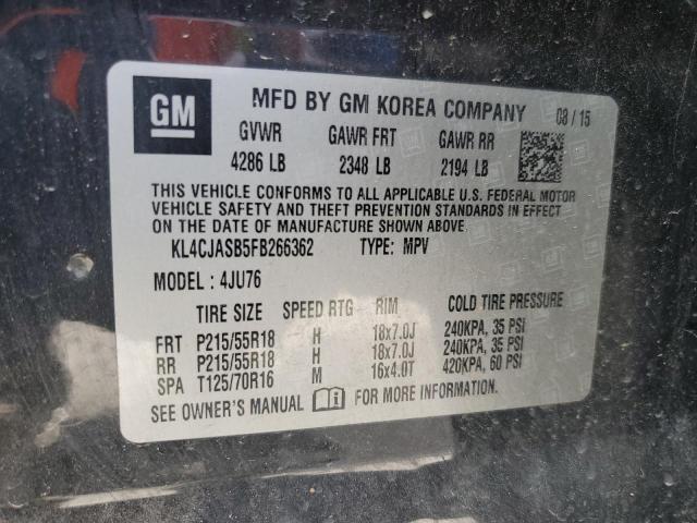 Photo 12 VIN: KL4CJASB5FB266362 - BUICK ENCORE 