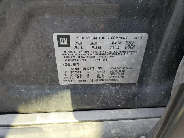 Photo 11 VIN: KL4CJASB5GB678301 - BUICK ENCORE 