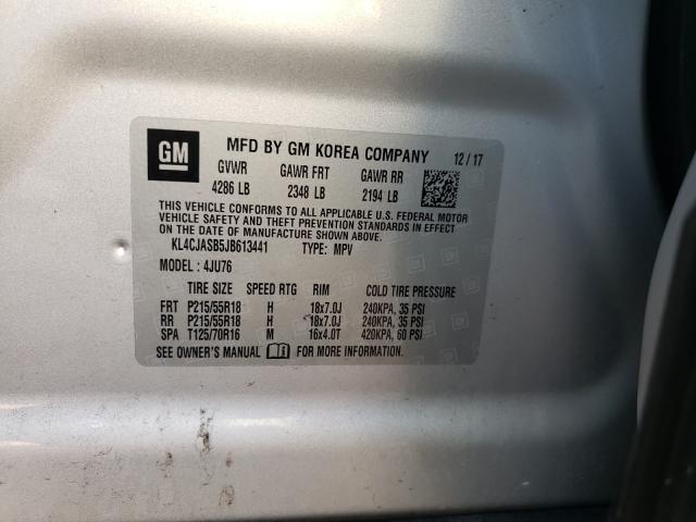 Photo 9 VIN: KL4CJASB5JB613441 - BUICK ENCORE PRE 