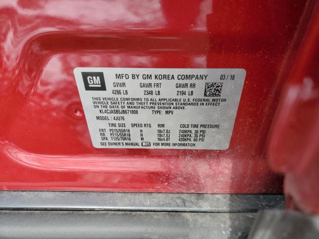 Photo 12 VIN: KL4CJASB5JB671808 - BUICK ENCORE PRE 