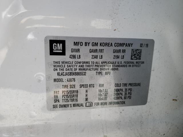 Photo 13 VIN: KL4CJASB5KB865532 - BUICK ENCORE PRE 