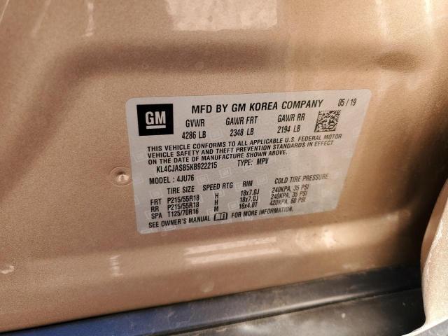 Photo 12 VIN: KL4CJASB5KB922215 - BUICK ENCORE PRE 