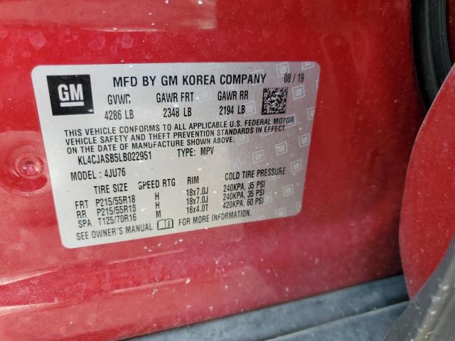 Photo 12 VIN: KL4CJASB5LB022951 - BUICK ENCORE PRE 