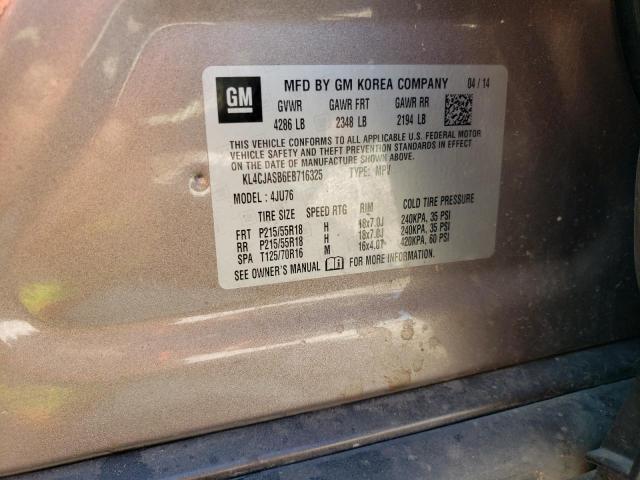 Photo 12 VIN: KL4CJASB6EB716325 - BUICK ENCORE 