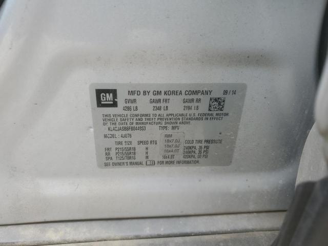 Photo 12 VIN: KL4CJASB6FB044963 - BUICK ENCORE 